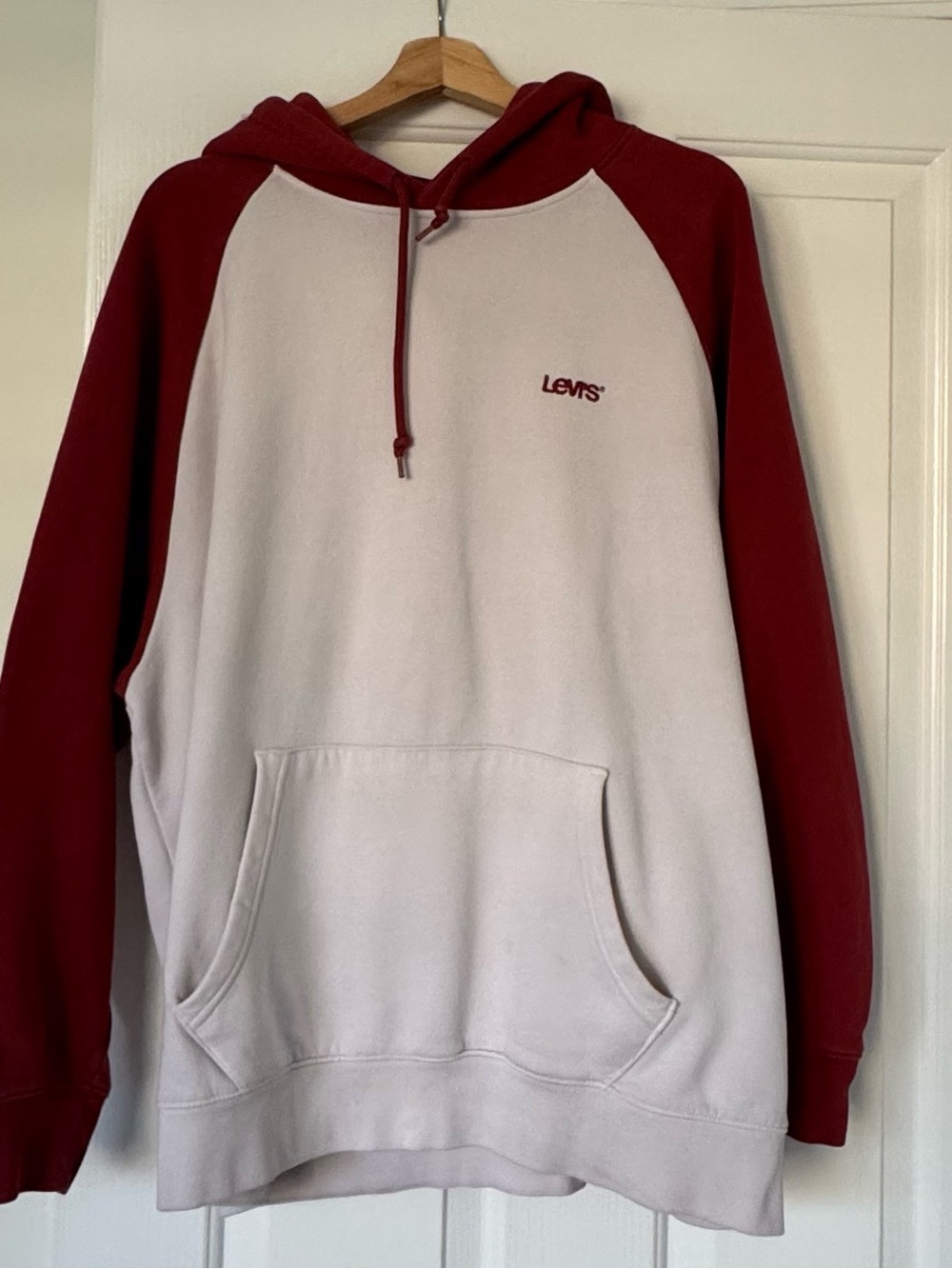 Levi's Varsity Raglan Pullover Hoodie (unisex) XL Pre-owned